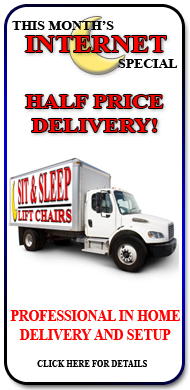 Savannah Power Lift Chair: Monthly Internet Special